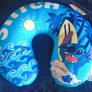 Blue Stitch Travel Neck Pillow